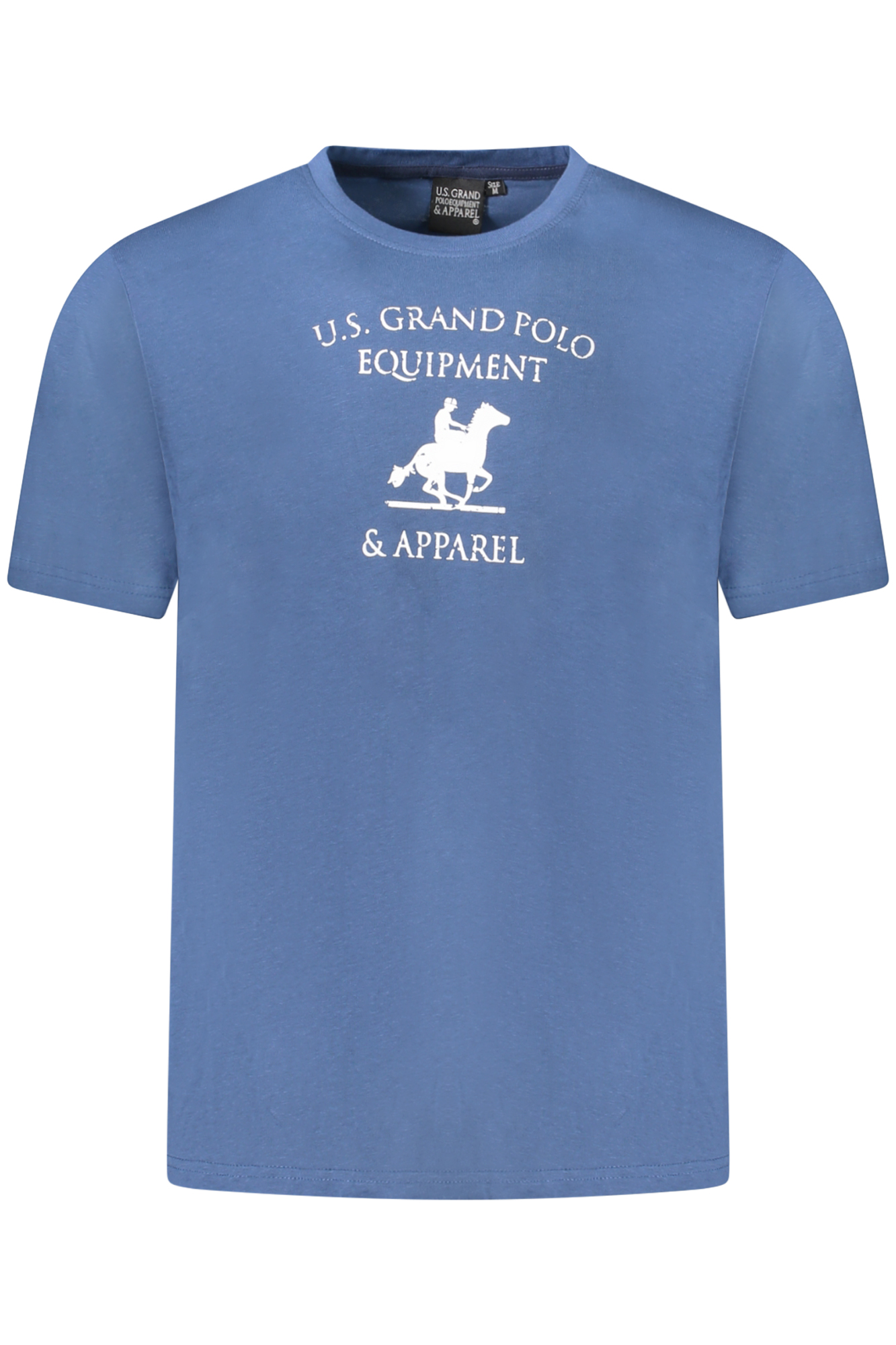 U.S. GRAND POLO T-SHIRT MANICHE CORTE UOMO BLU