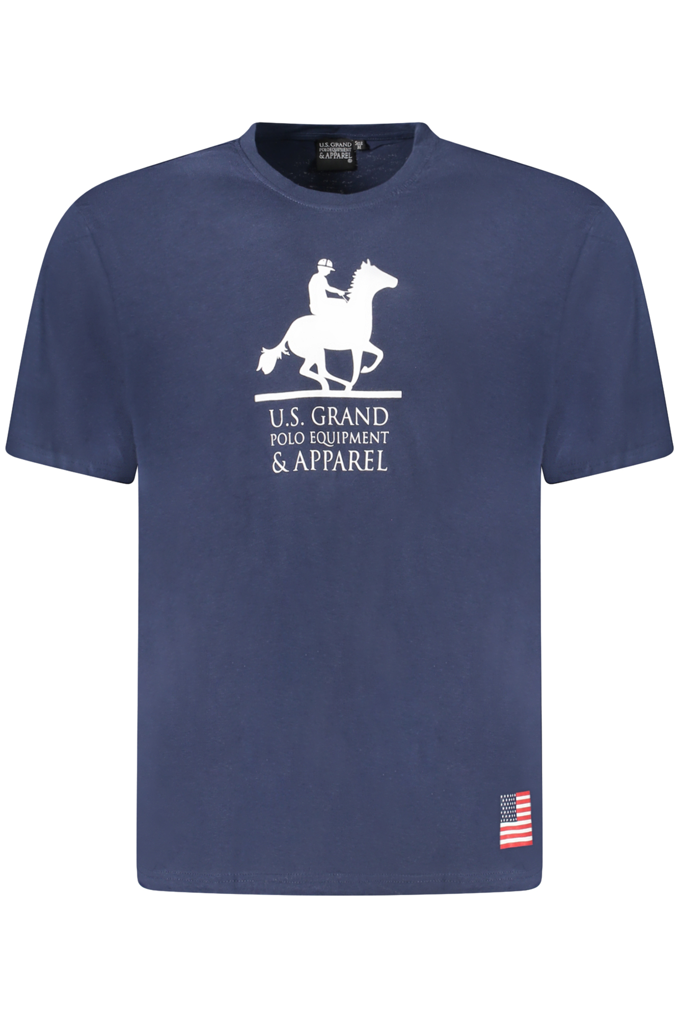 U.S. GRAND POLO T-SHIRT MANICHE CORTE UOMO BLU