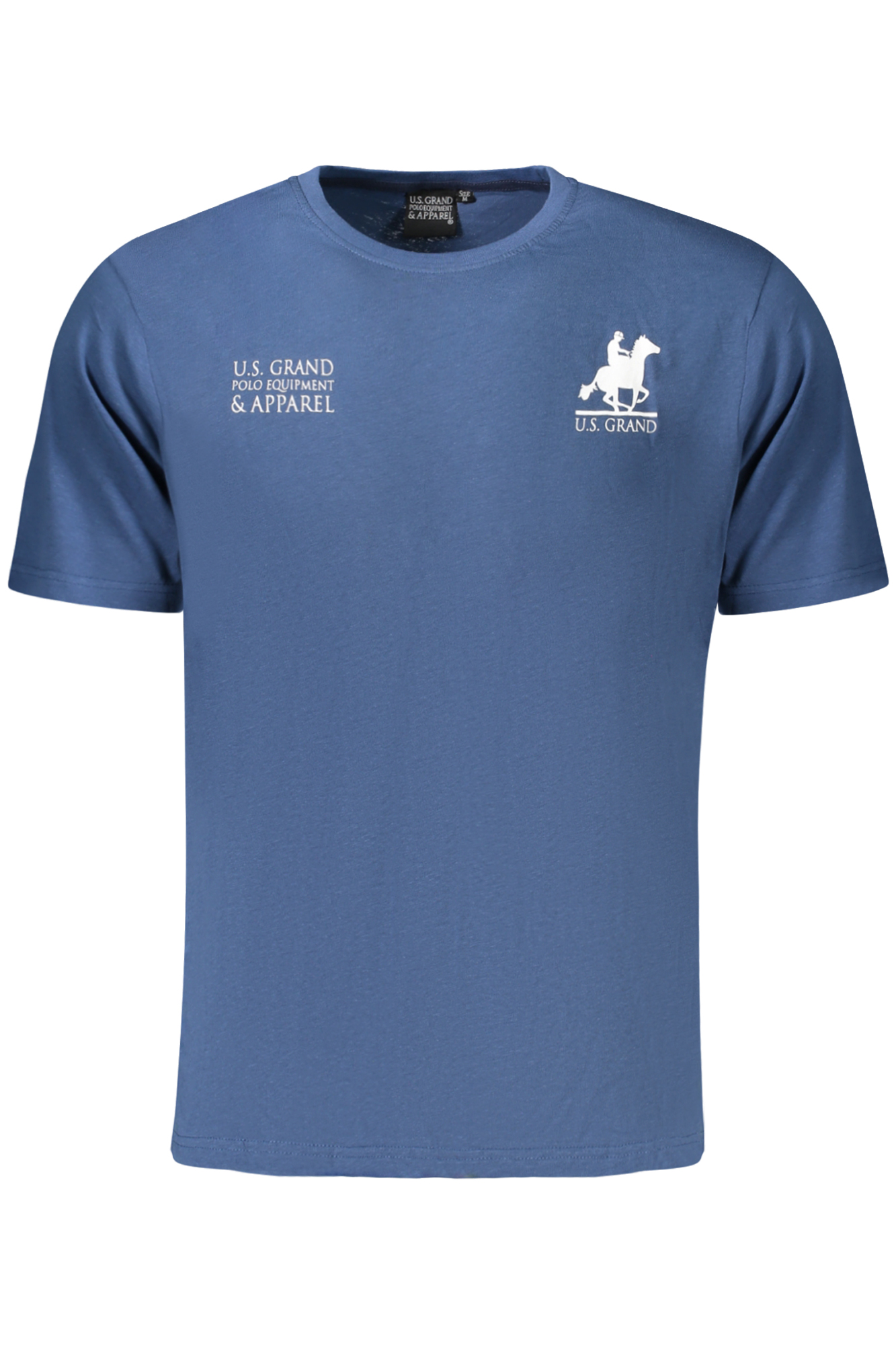 U.S. GRAND POLO T-SHIRT MANICHE CORTE UOMO BLU