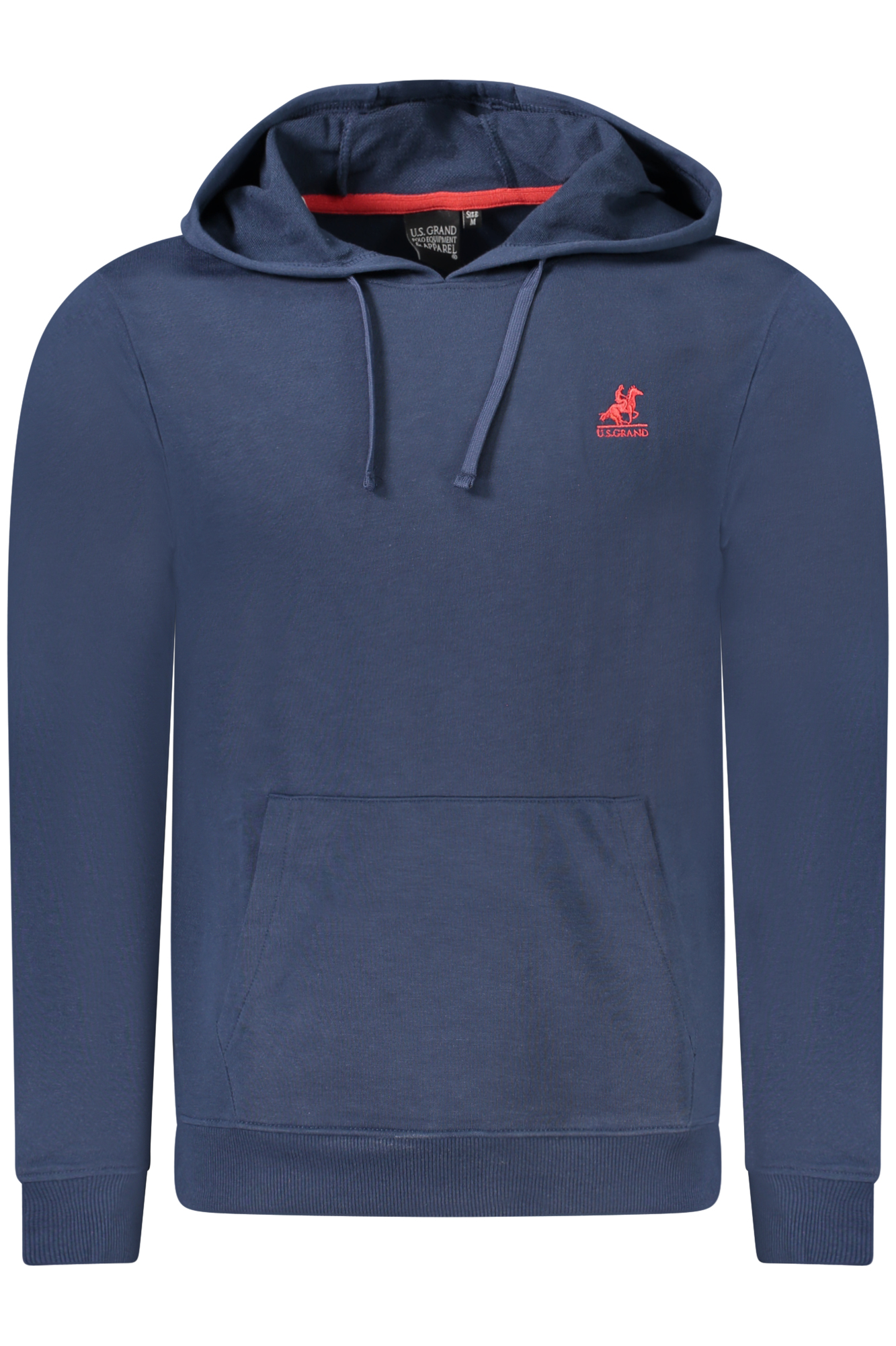 U.S. GRAND POLO FELPA SENZA ZIP UOMO BLU