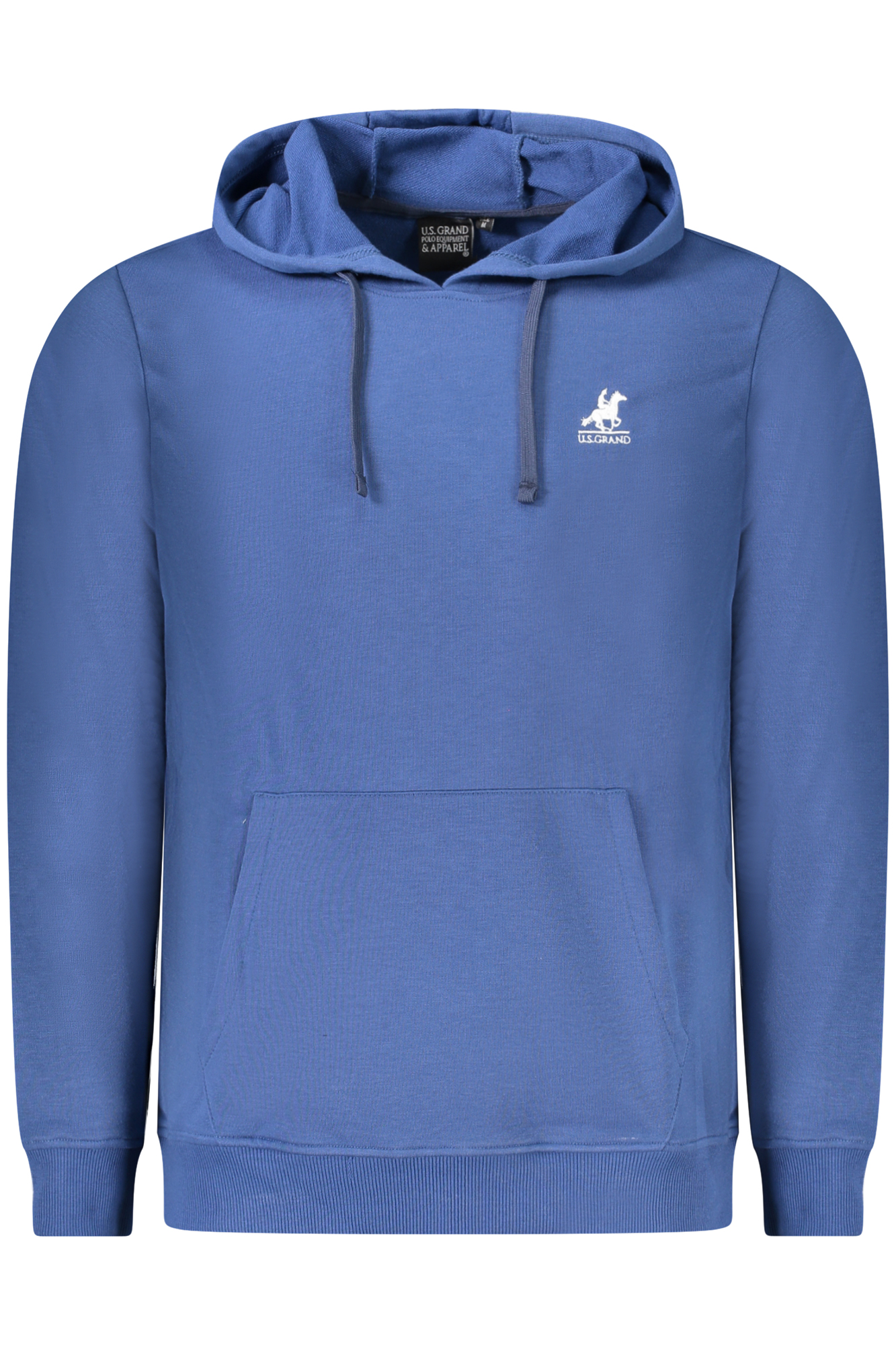 U.S. GRAND POLO FELPA SENZA ZIP UOMO BLU