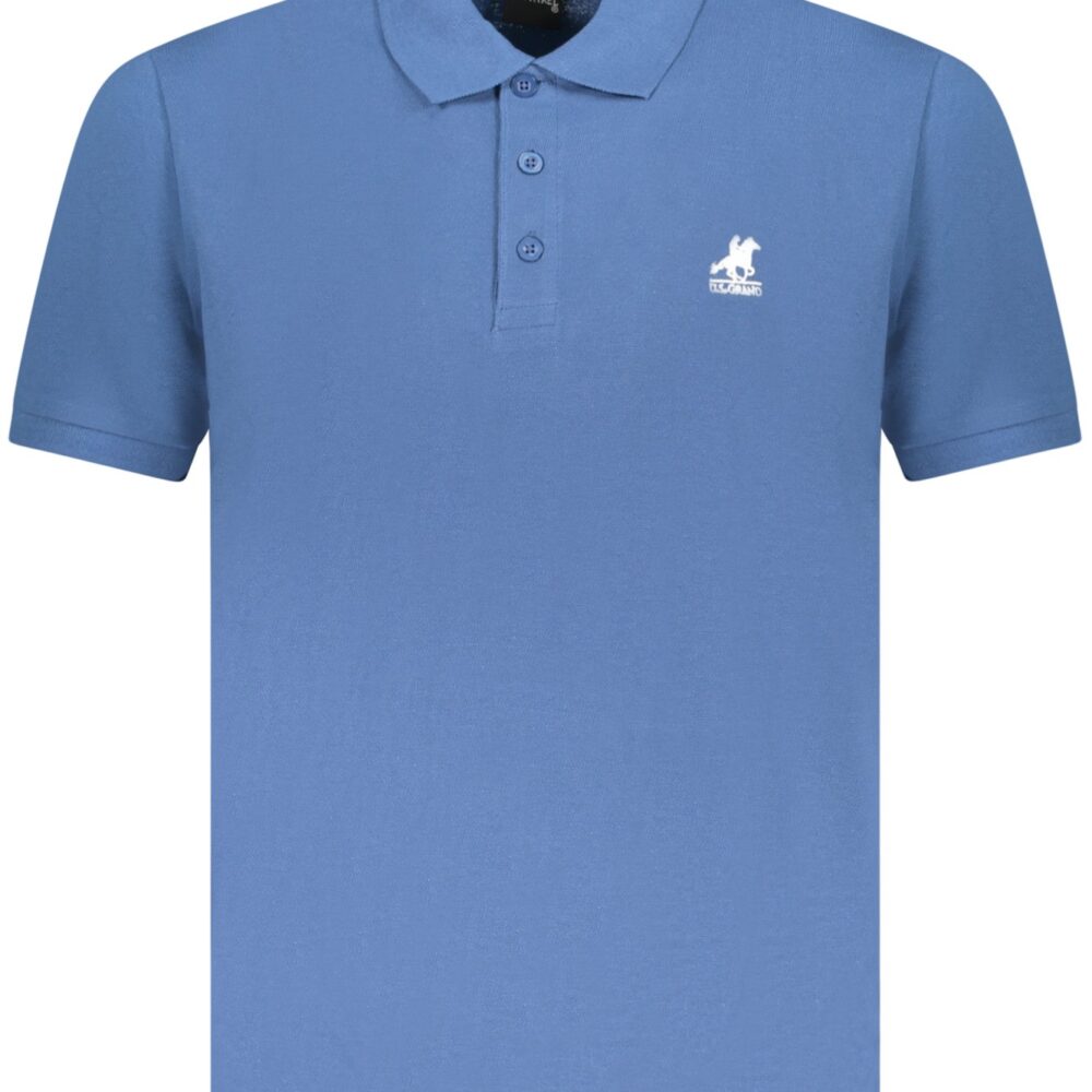 U.S. GRAND POLO POLO MANICHE CORTE UOMO BLU