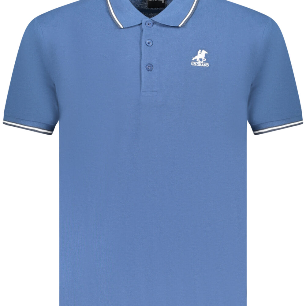 U.S. GRAND POLO POLO MANICHE CORTE UOMO BLU