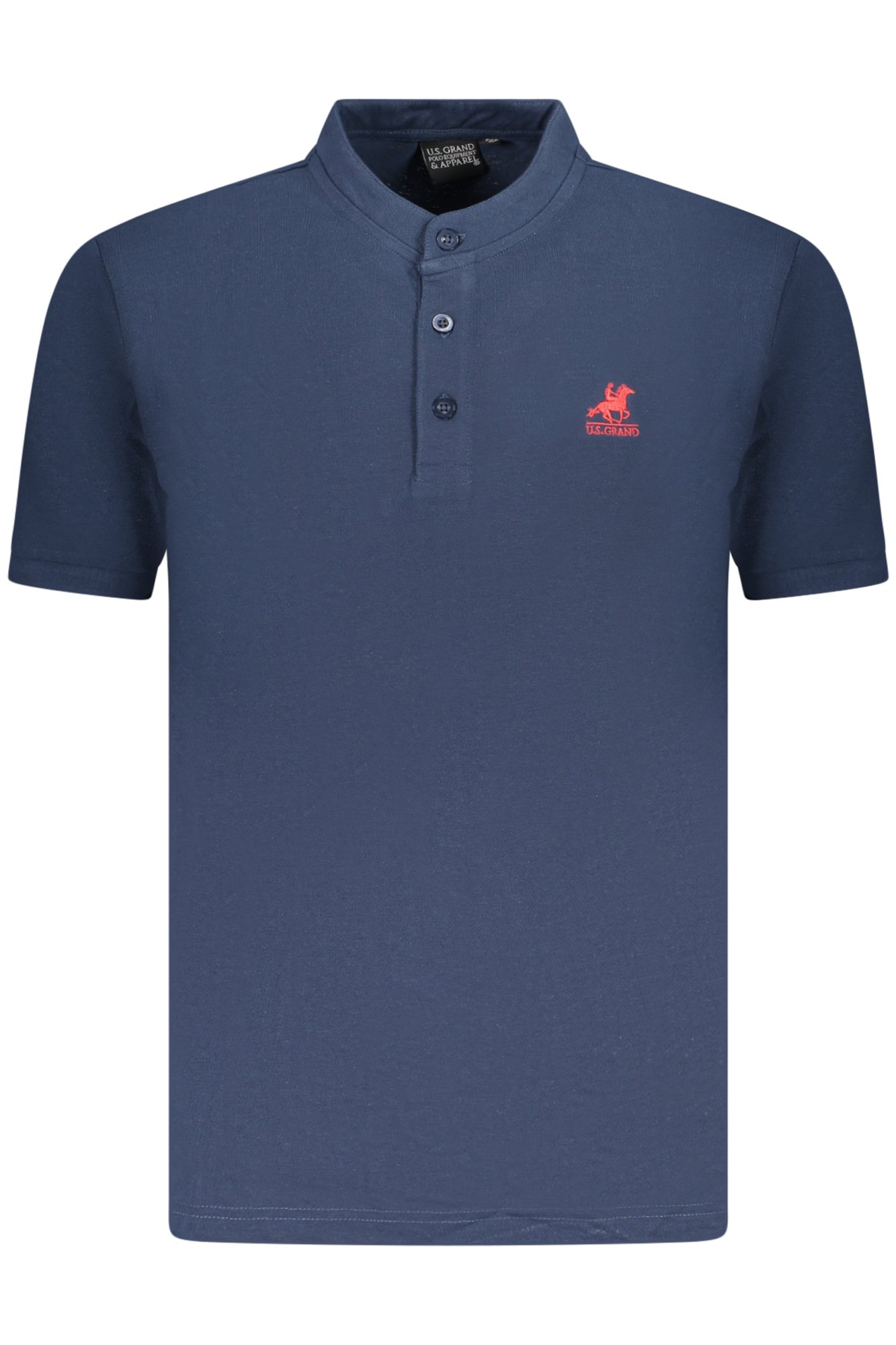 U.S. GRAND POLO POLO MANICHE CORTE UOMO BLU