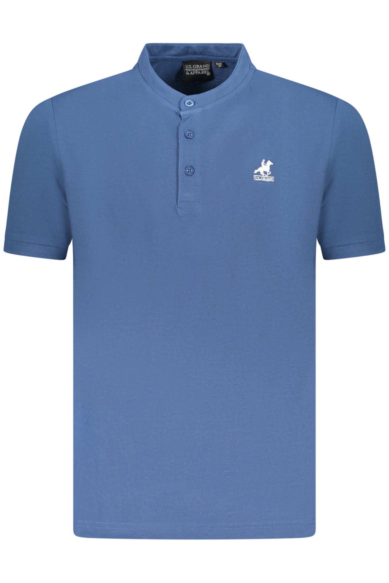 U.S. GRAND POLO POLO MANICHE CORTE UOMO BLU