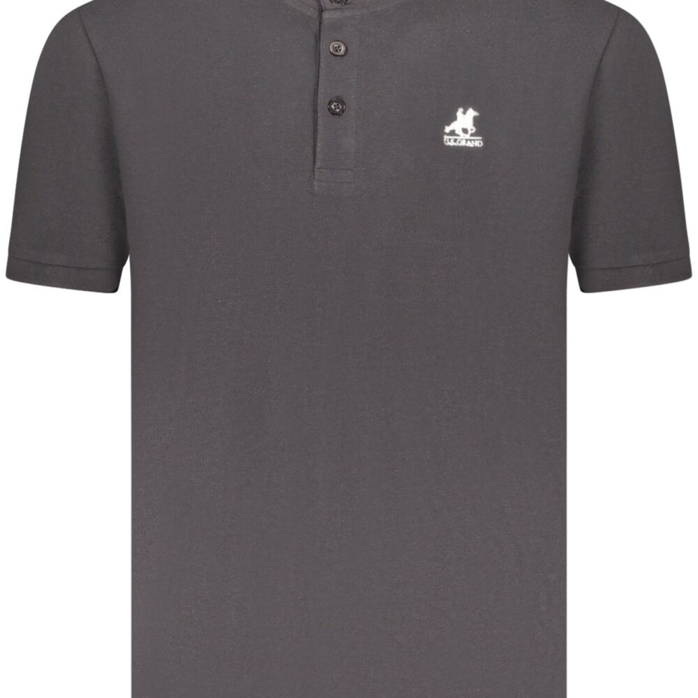 U.S. GRAND POLO POLO MANICHE CORTE UOMO NERO