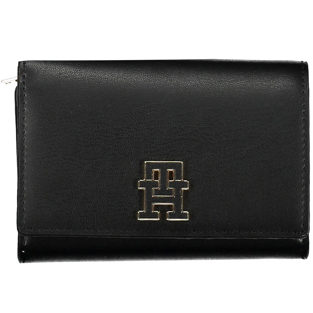 TOMMY HILFIGER PORTAFOGLIO DONNA NERO