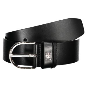 TOMMY HILFIGER CINTURA IN PELLE DONNA NERO