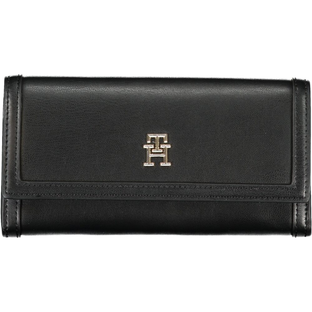 TOMMY HILFIGER PORTAFOGLIO DONNA NERO