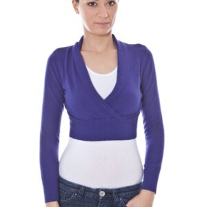 DATCH COPRISPALLE MANICHE LUNGHE DONNA VIOLA