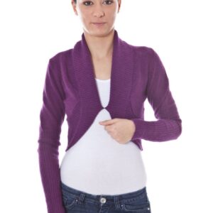 DATCH COPRISPALLE MANICHE LUNGHE DONNA VIOLA