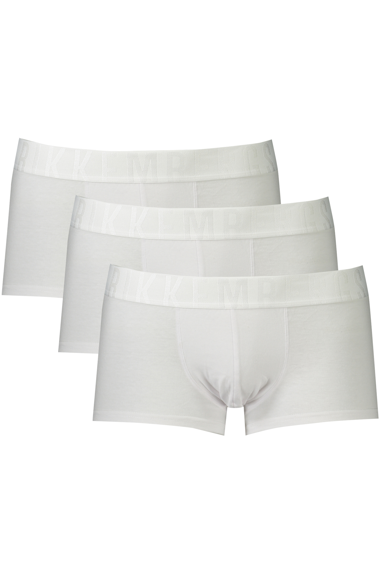 BIKKEMBERGS BOXER UOMO BIANCO