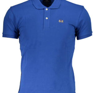 LA MARTINA POLO MANICHE CORTE UOMO BLU