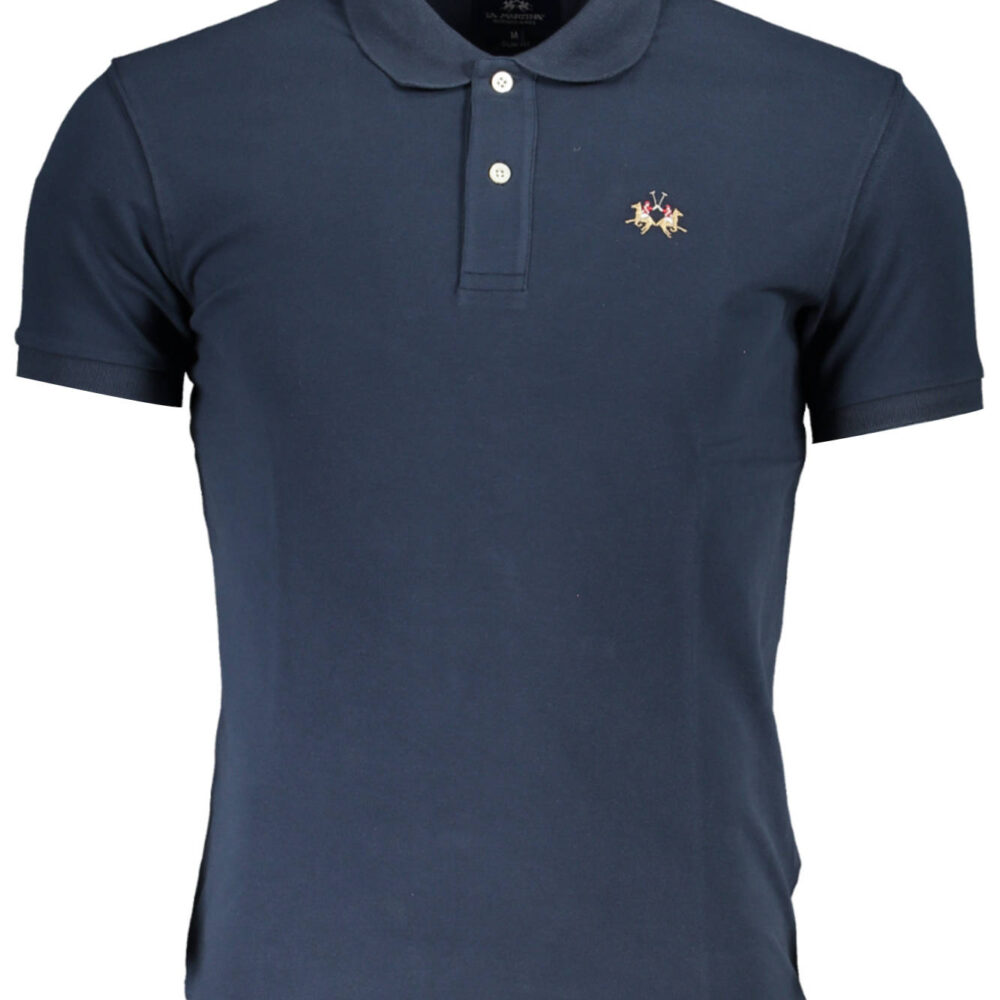 LA MARTINA POLO MANICHE CORTE UOMO BLU