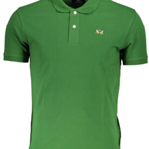 LA MARTINA POLO MANICHE CORTE UOMO VERDE