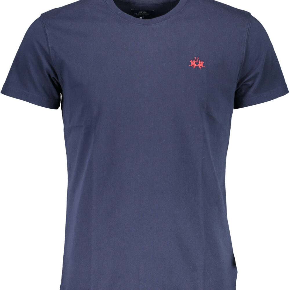 LA MARTINA T-SHIRT MANICHE CORTE UOMO BLU