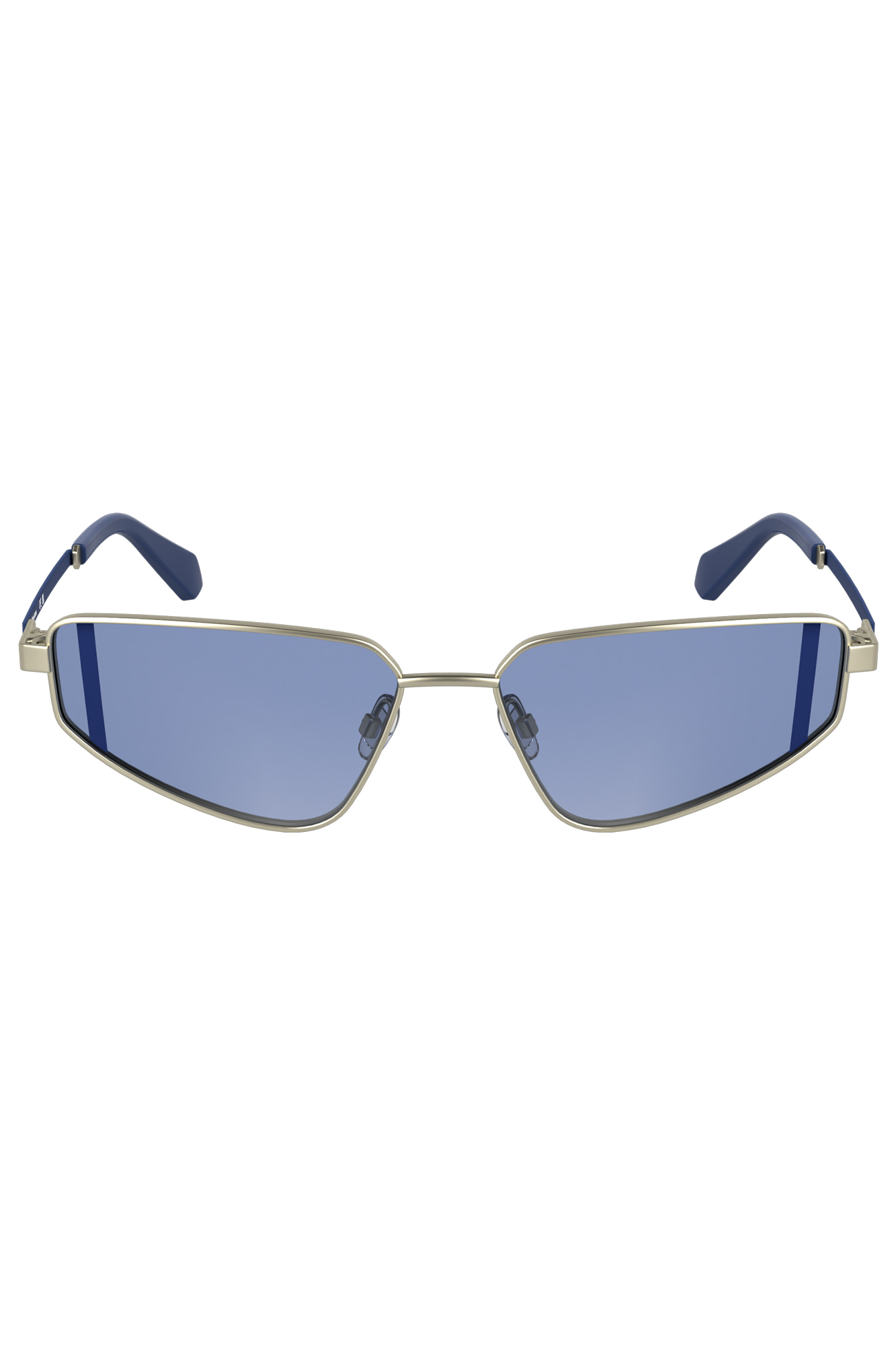 CALVIN KLEIN OCCHIALE DA SOLE DONNA ARGENTO