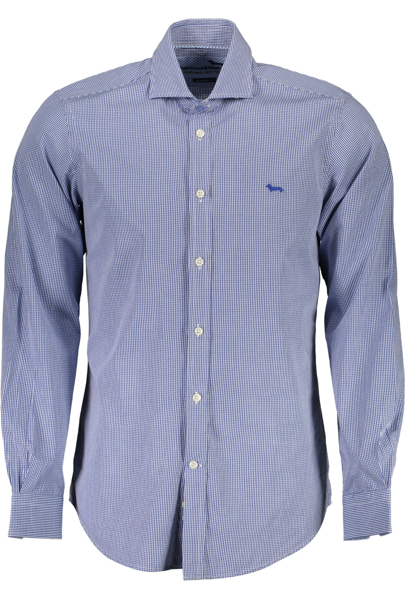 HARMONT & BLAINE CAMICIA MANICHE LUNGHE UOMO BLU