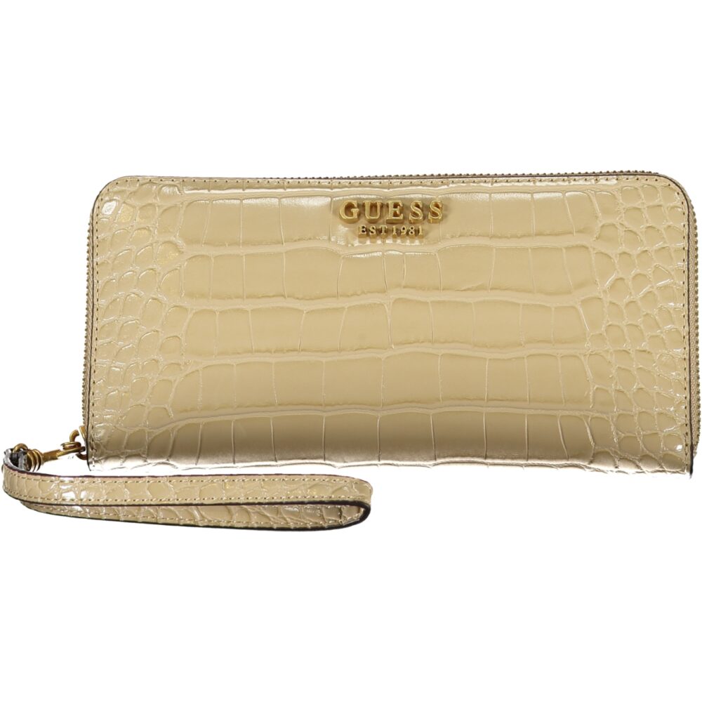GUESS JEANS PORTAFOGLIO DONNA BEIGE