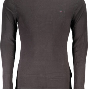 TOMMY HILFIGER T-SHIRT MANICHE LUNGHE UOMO NERO