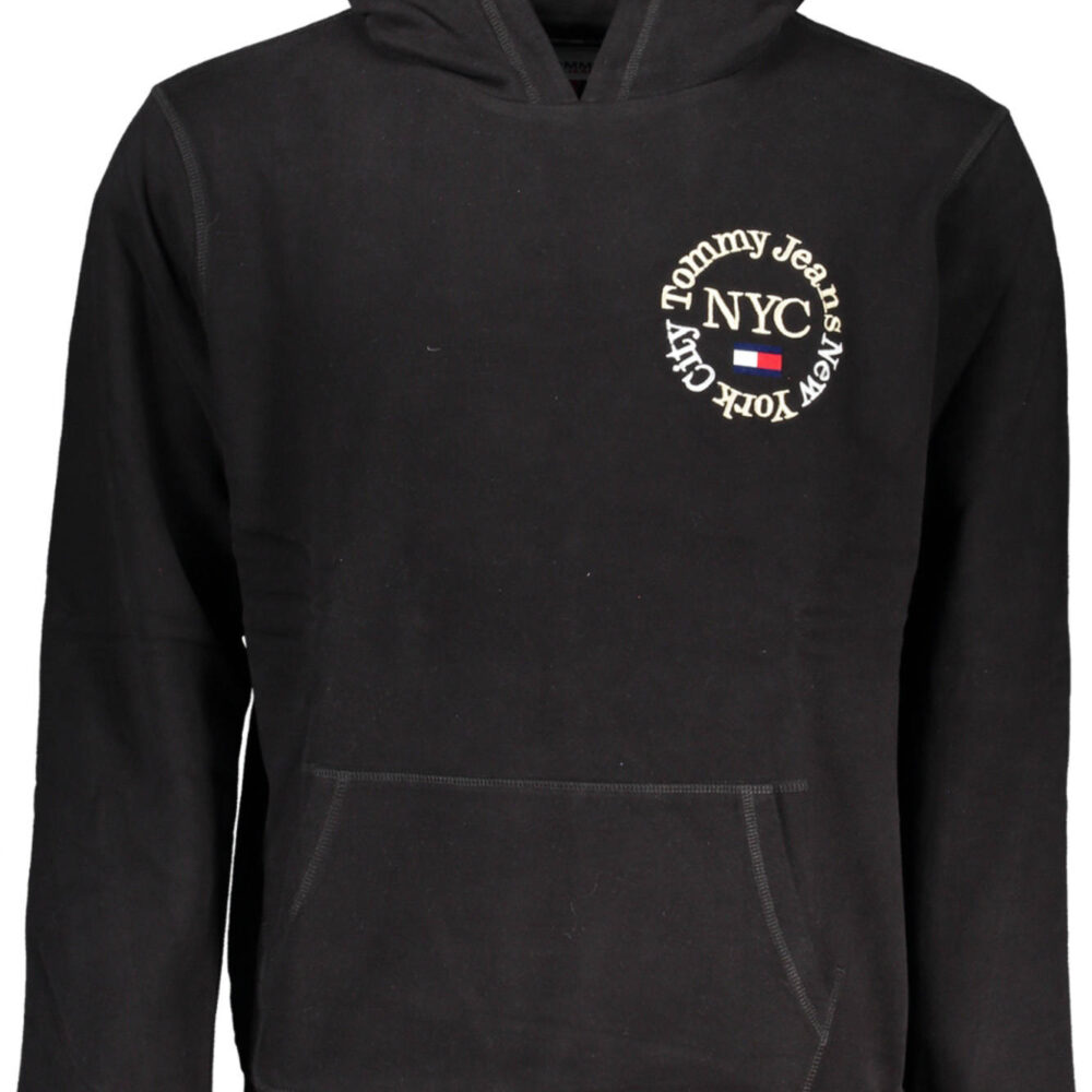 TOMMY HILFIGER FELPA SENZA ZIP UOMO NERO