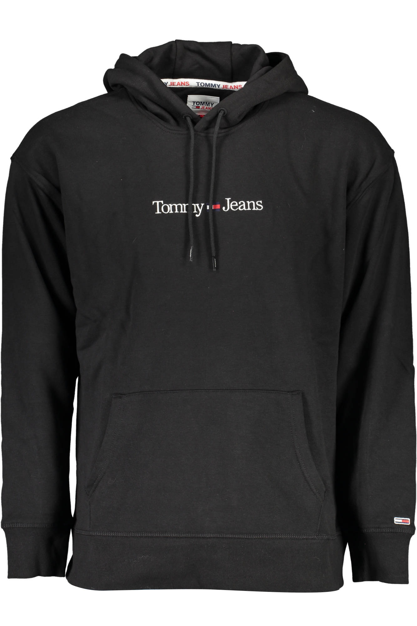 TOMMY HILFIGER FELPA SENZA ZIP UOMO NERO