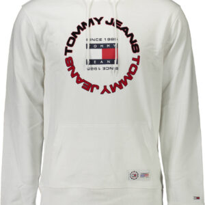 TOMMY HILFIGER FELPA SENZA ZIP UOMO BIANCO