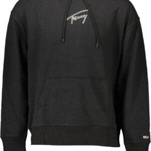 TOMMY HILFIGER FELPA SENZA ZIP UOMO NERO