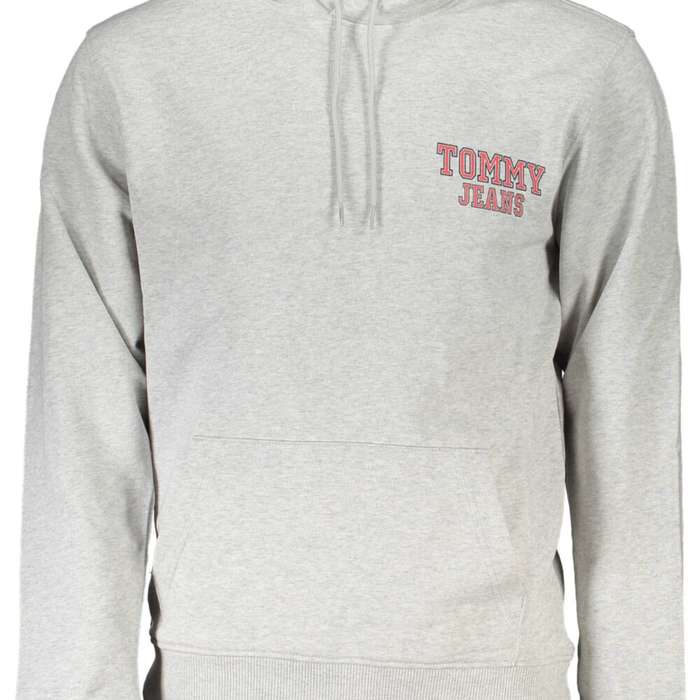 TOMMY HILFIGER FELPA SENZA ZIP UOMO GRIGIO