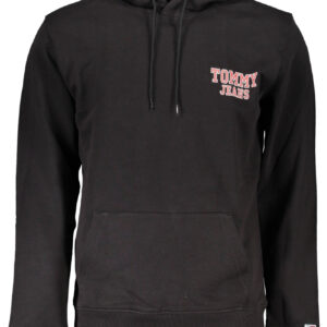 TOMMY HILFIGER FELPA SENZA ZIP UOMO NERO