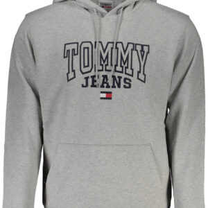 TOMMY HILFIGER FELPA SENZA ZIP UOMO GRIGIO