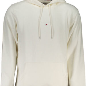 TOMMY HILFIGER FELPA SENZA ZIP UOMO BIANCO