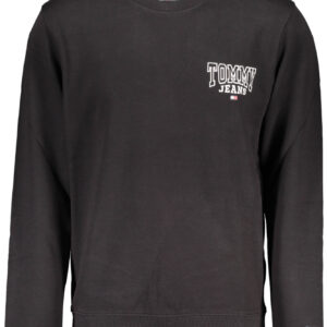TOMMY HILFIGER FELPA SENZA ZIP UOMO NERO