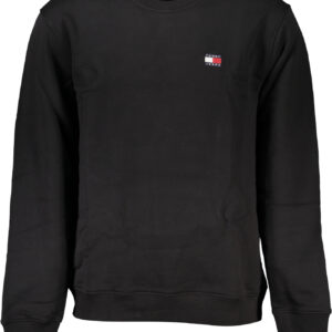 TOMMY HILFIGER FELPA SENZA ZIP UOMO NERO