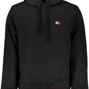 TOMMY HILFIGER FELPA SENZA ZIP UOMO NERO