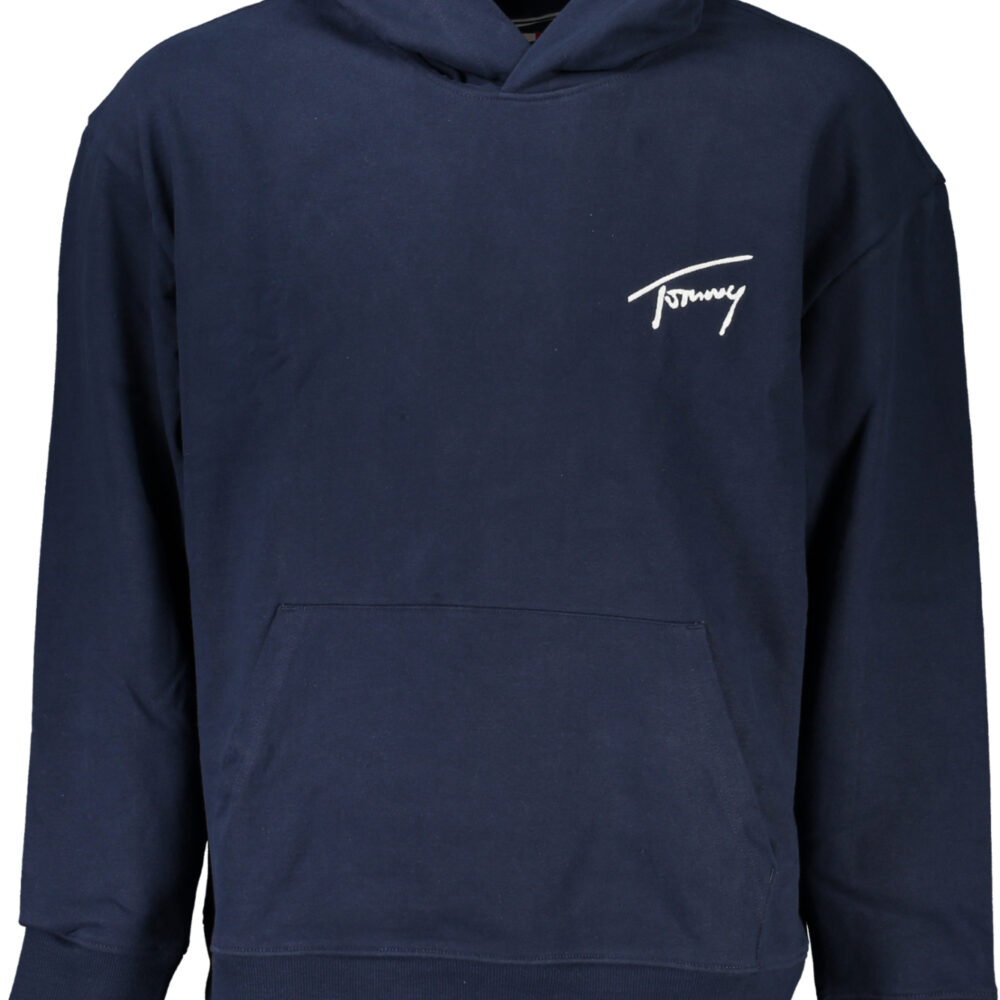 TOMMY HILFIGER FELPA SENZA ZIP UOMO BLU