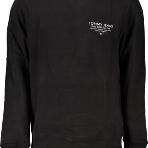 TOMMY HILFIGER FELPA SENZA ZIP UOMO NERO
