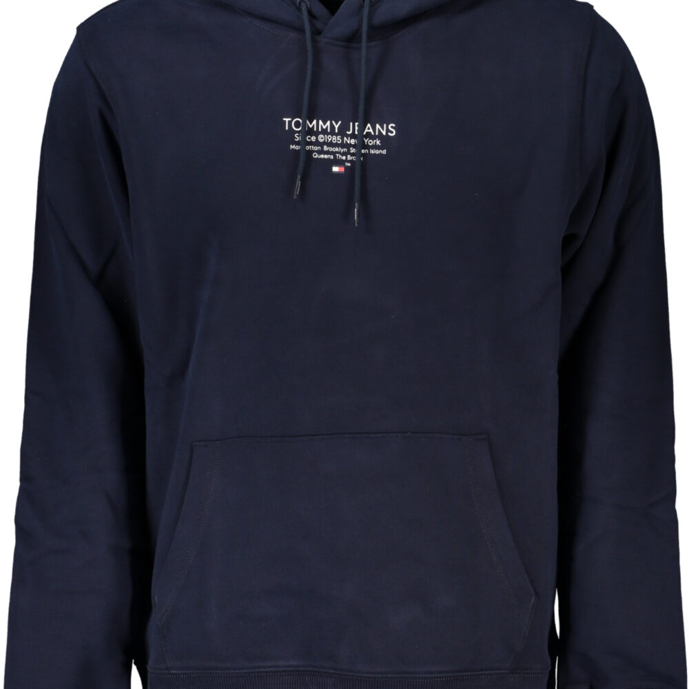 TOMMY HILFIGER FELPA SENZA ZIP UOMO BLU