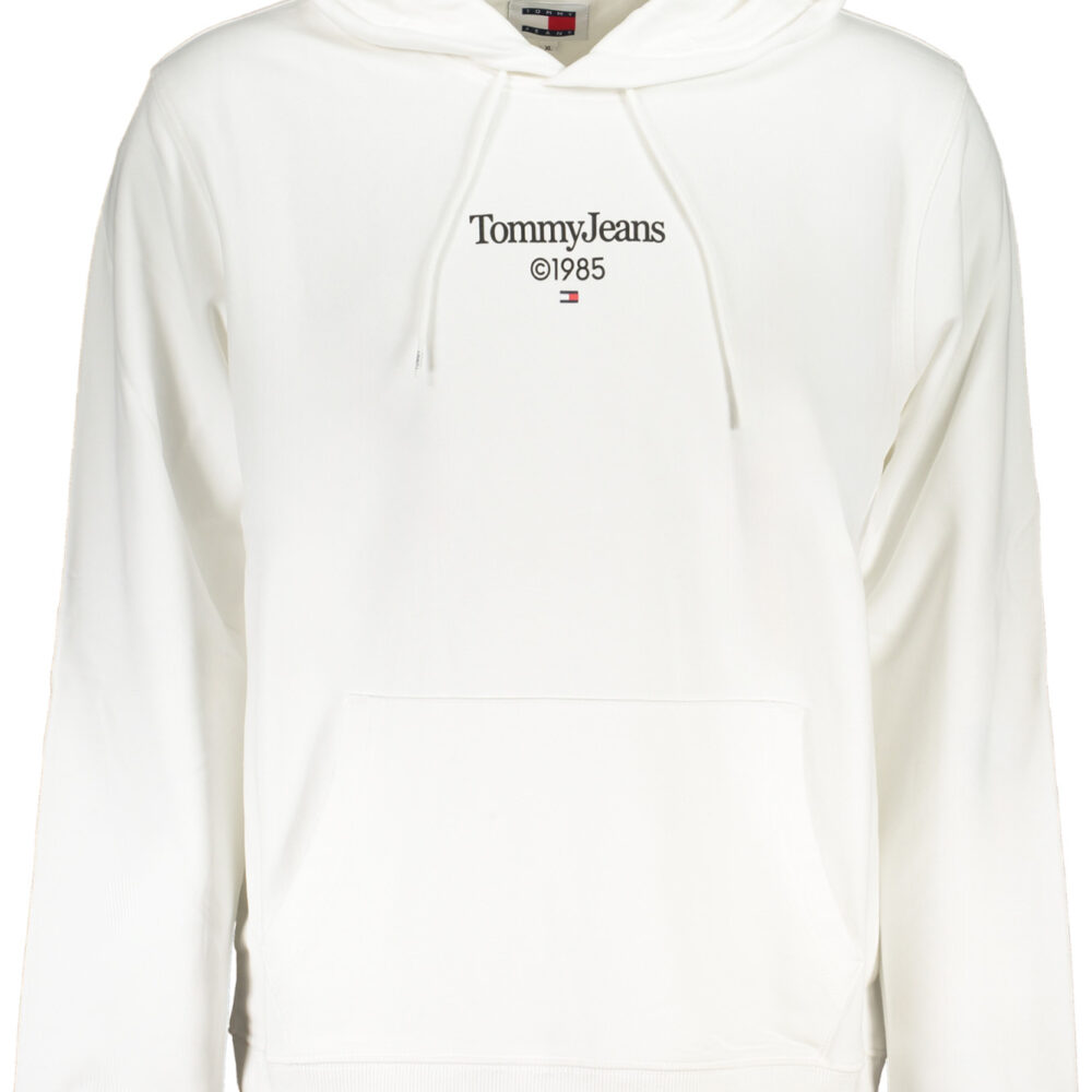 TOMMY HILFIGER FELPA SENZA ZIP UOMO BIANCO