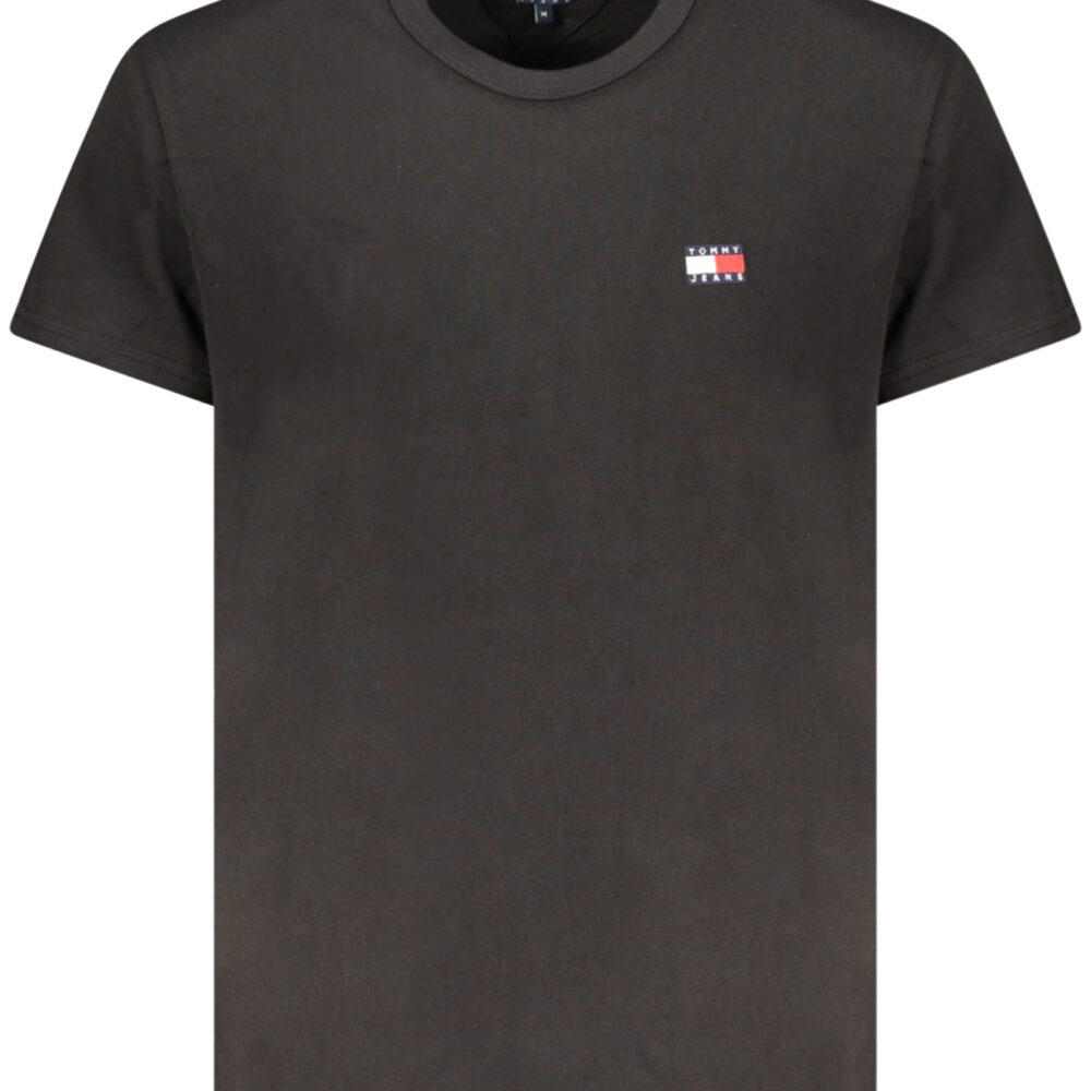 TOMMY HILFIGER T-SHIRT MANICHE CORTE UOMO NERO