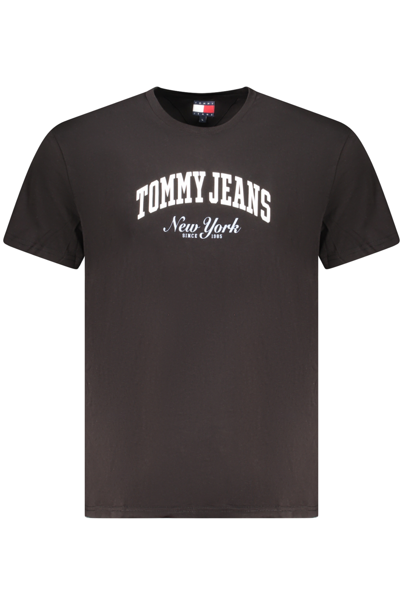 TOMMY HILFIGER T-SHIRT MANICHE CORTE UOMO NERO