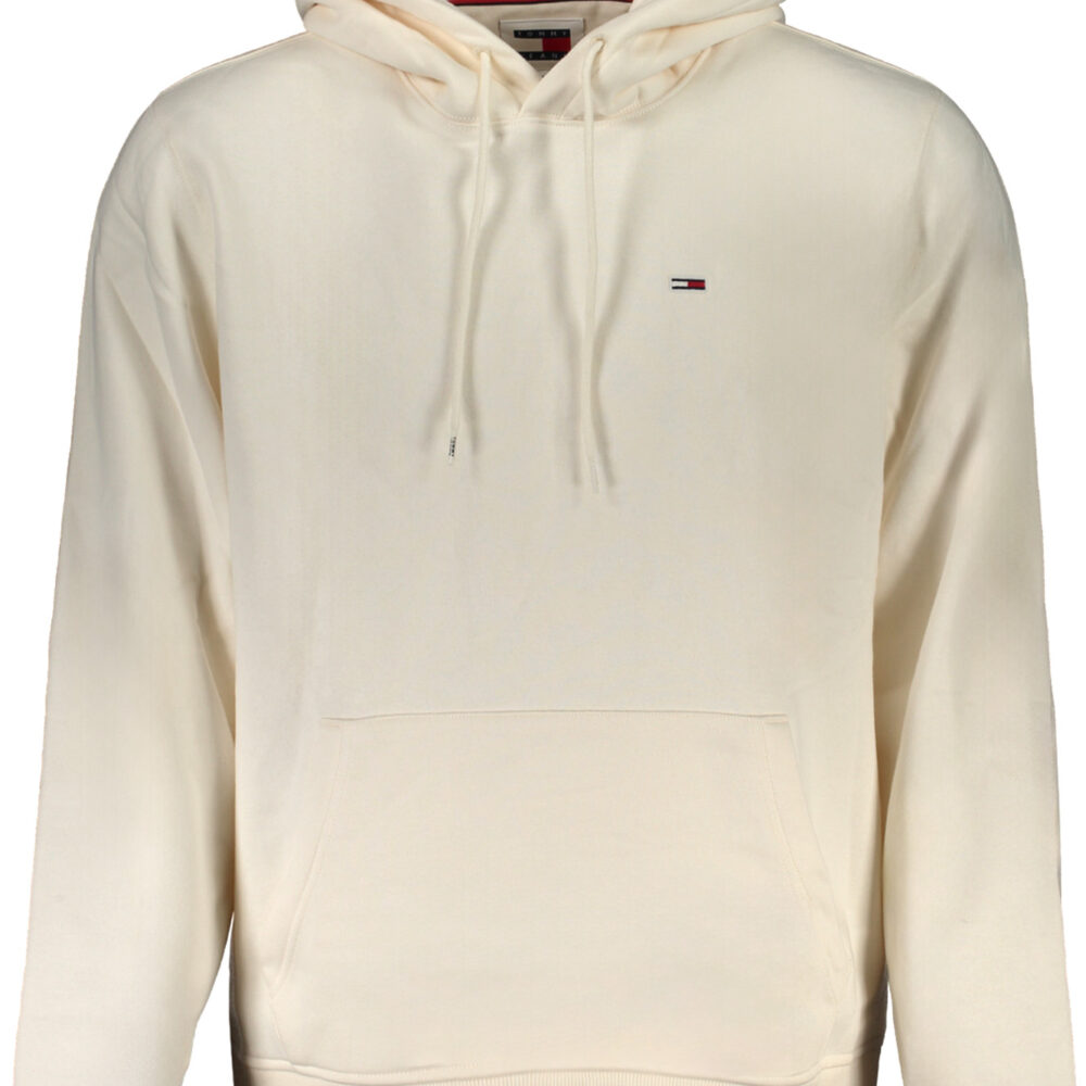 TOMMY HILFIGER FELPA SENZA ZIP UOMO BIANCO