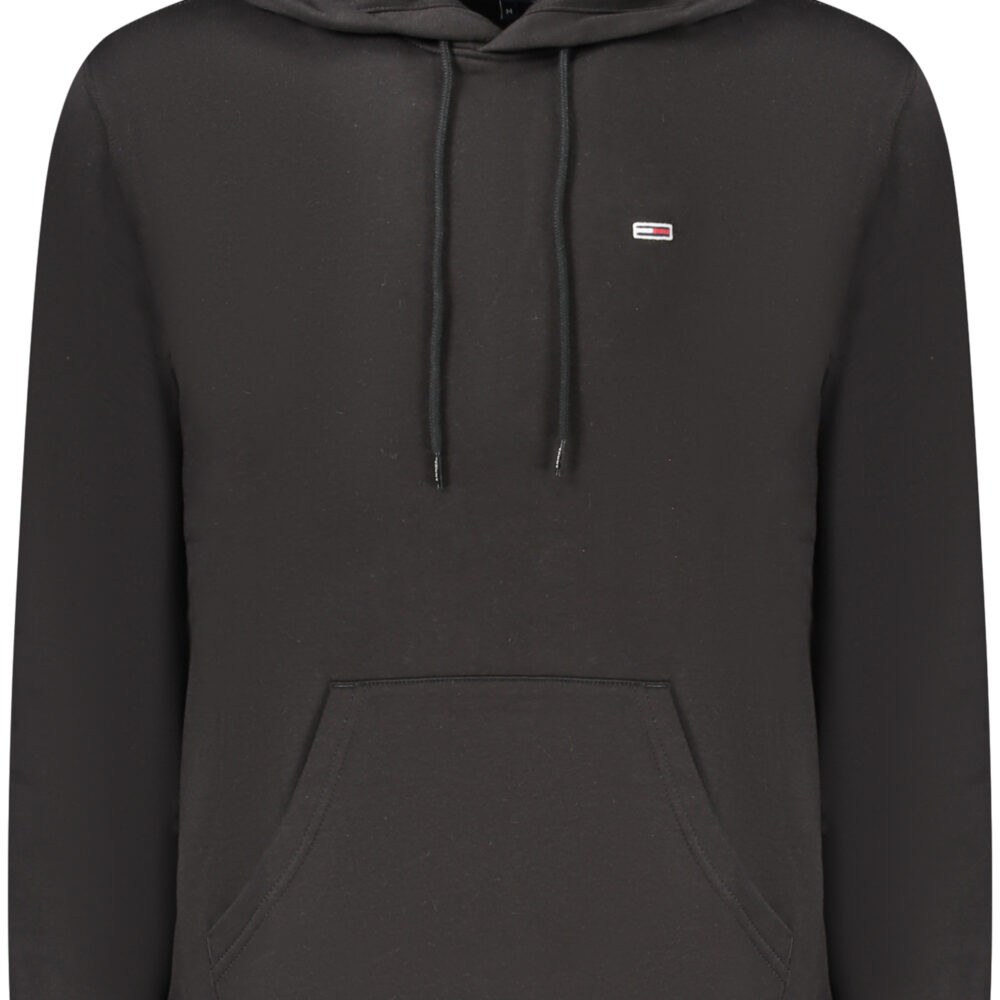 TOMMY HILFIGER FELPA SENZA ZIP UOMO NERO