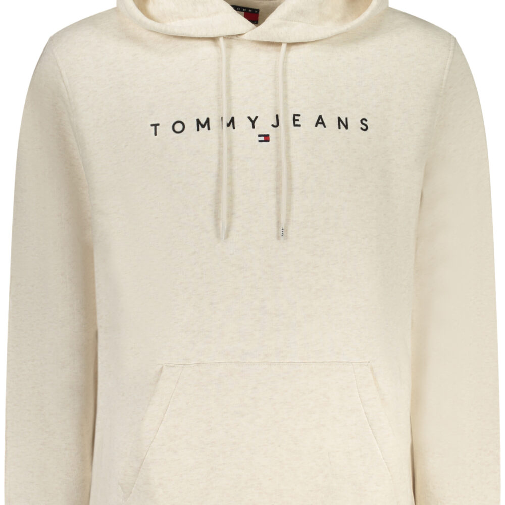TOMMY HILFIGER FELPA SENZA ZIP UOMO BEIGE