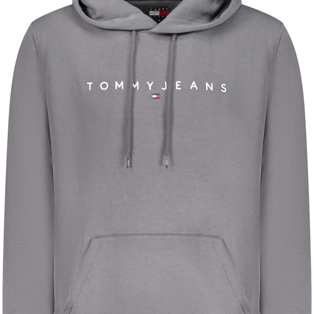 TOMMY HILFIGER FELPA SENZA ZIP UOMO GRIGIO