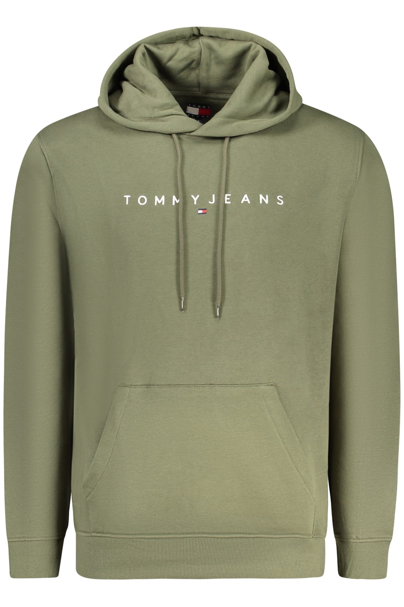 TOMMY HILFIGER FELPA SENZA ZIP UOMO VERDE