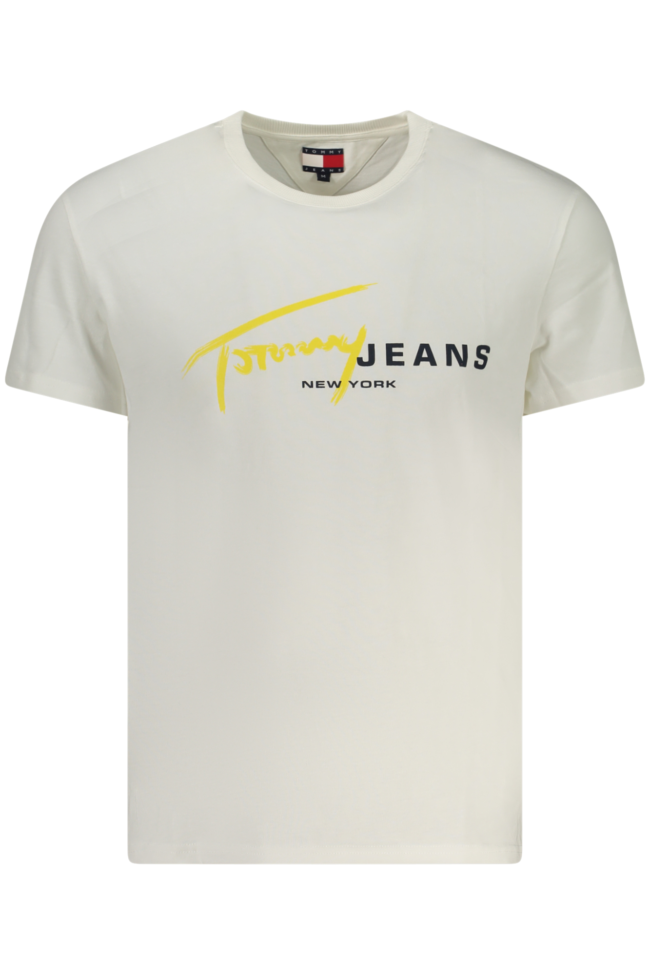 TOMMY HILFIGER T-SHIRT MANICHE CORTE UOMO BIANCO