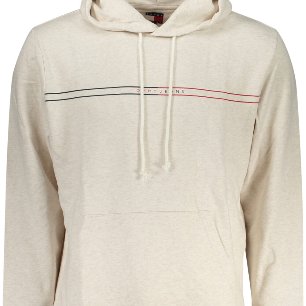 TOMMY HILFIGER FELPA SENZA ZIP UOMO BEIGE