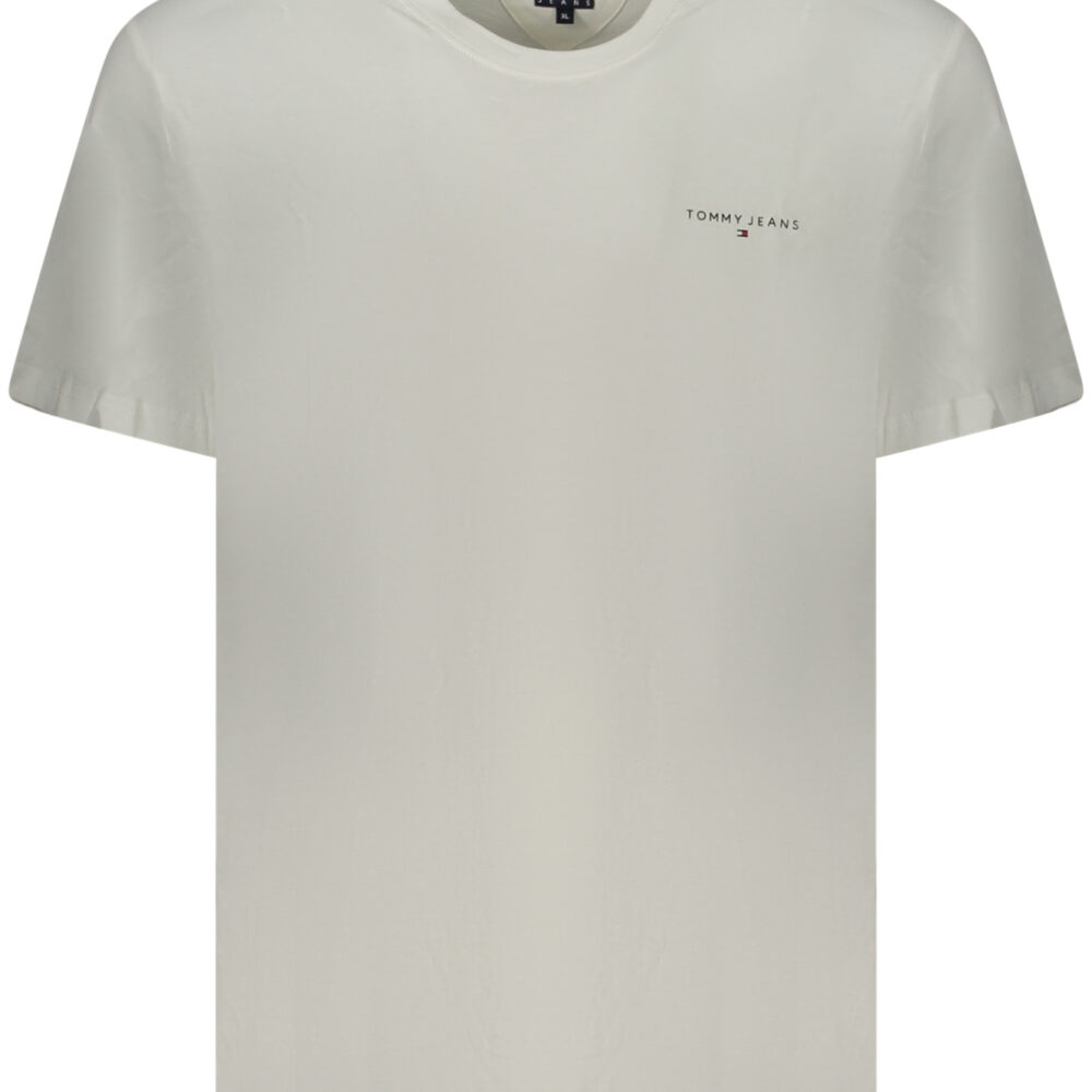 TOMMY HILFIGER T-SHIRT MANICHE CORTE UOMO BIANCO