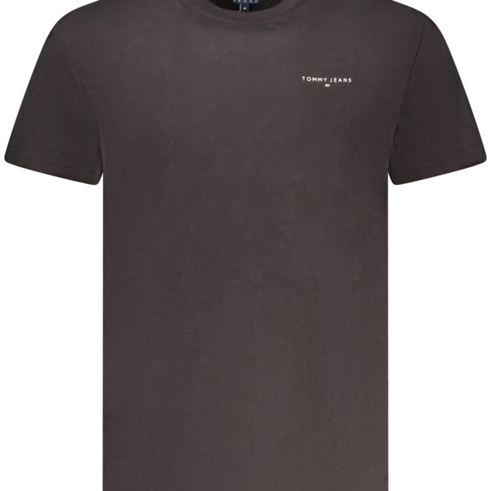 TOMMY HILFIGER T-SHIRT MANICHE CORTE UOMO NERO